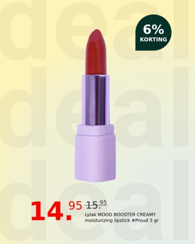 Lylak MOOD BOOSTER CREAMY moisturizing lipstick #Proud 3 gr