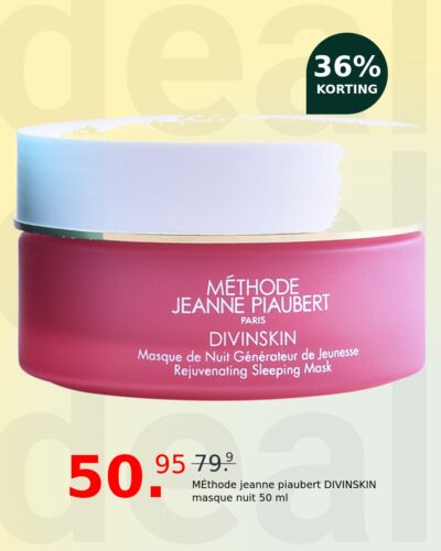 MÉthode jeanne piaubert DIVINSKIN masque nuit 50 ml