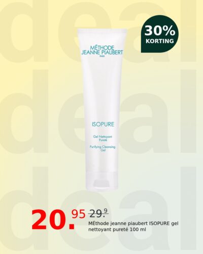 MÉthode jeanne piaubert ISOPURE gel nettoyant pureté 100 ml