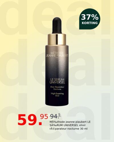 MÉthode jeanne piaubert LE SÉRUM UNIVERSEL elixir réparateur nocturne 30 ml