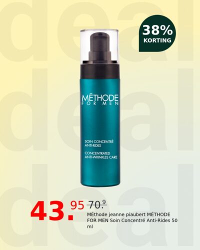 MÉthode jeanne piaubert MÉTHODE FOR MEN Soin Concentré Anti-Rides 50 ml