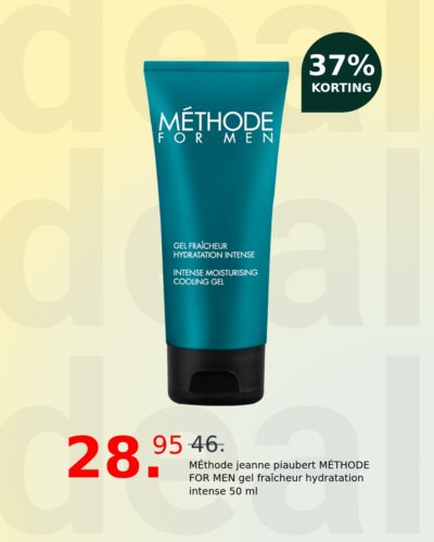 MÉthode jeanne piaubert MÉTHODE FOR MEN gel fraîcheur hydratation intense 50 ml