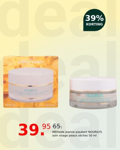 MÉthode jeanne piaubert NOURILYS soin visage peaux sèches 50 ml