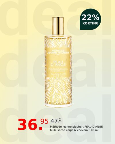 MÉthode jeanne piaubert PEAU D'ANGE huile sèche corps & cheveux 100 ml