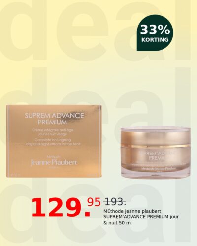MÉthode jeanne piaubert SUPREM'ADVANCE PREMIUM jour & nuit 50 ml