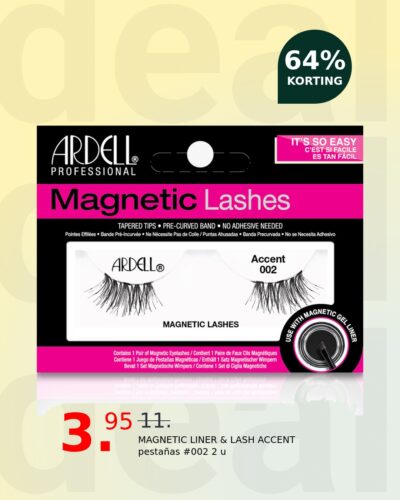 MAGNETIC LINER & LASH ACCENT pestañas #002 2 u