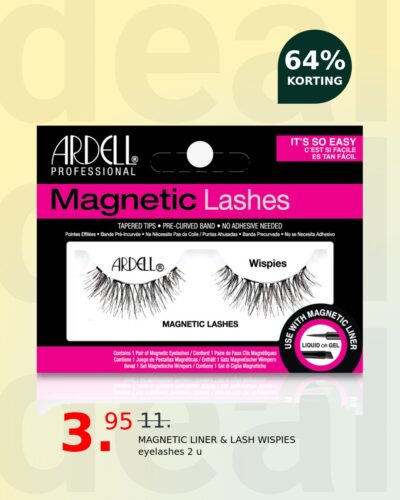 MAGNETIC LINER & LASH WISPIES eyelashes 2 u