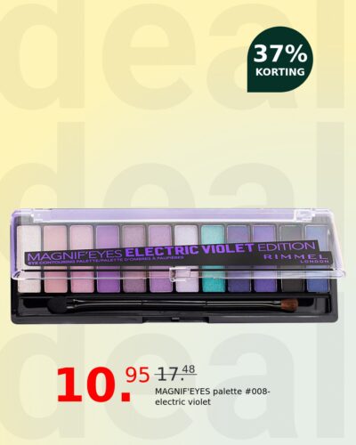 MAGNIF'EYES palette #008-electric violet