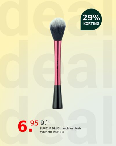 MAKEUP BRUSH yachiyo blush synthetic hair 1 u