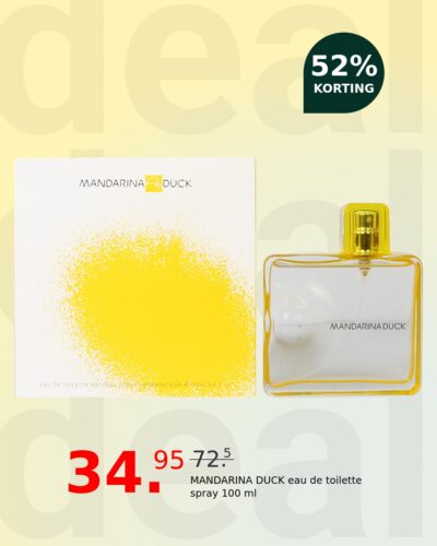 MANDARINA DUCK eau de toilette spray 100 ml