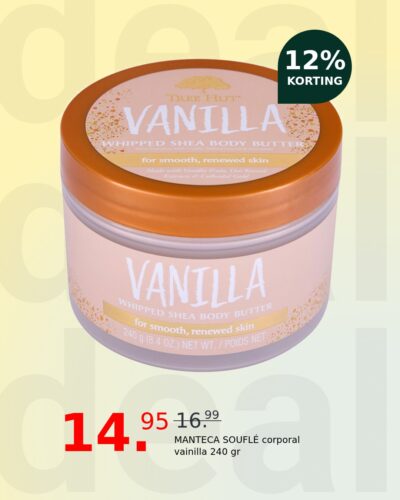 MANTECA SOUFLÉ corporal vainilla 240 gr