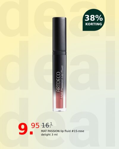 MAT PASSION lip fluid #15-rose delight 3 ml