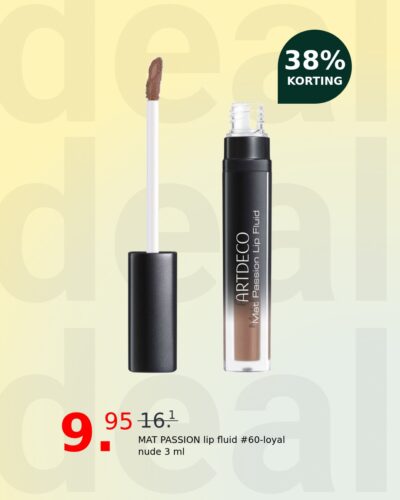 MAT PASSION lip fluid #60-loyal nude 3 ml