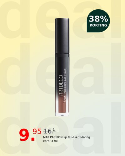 MAT PASSION lip fluid #65-living coral 3 ml