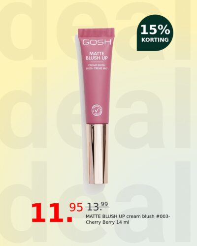 MATTE BLUSH UP cream blush #003-Cherry Berry 14 ml