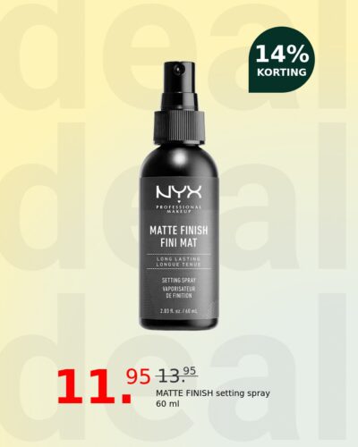 MATTE FINISH setting spray 60 ml
