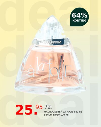 MAUBOUSSIN À LA FOLIE eau de parfum spray 100 ml