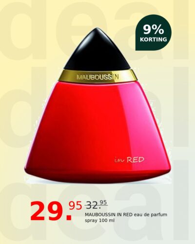 MAUBOUSSIN IN RED eau de parfum spray 100 ml