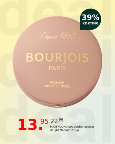 MAXI ROUND pot blusher powder #Light Medium 2,5 gr