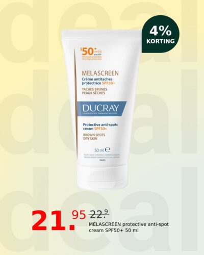 MELASCREEN protective anti-spot cream SPF50+ 50 ml