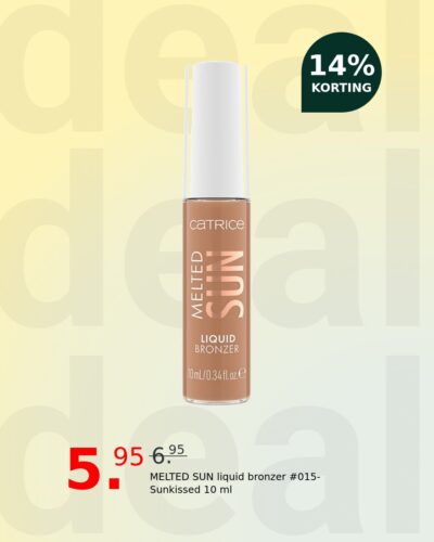 MELTED SUN liquid bronzer #015-Sunkissed 10 ml