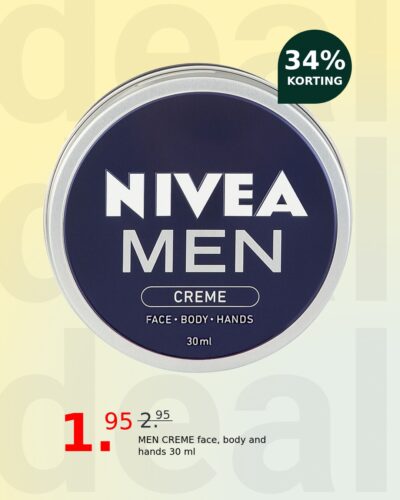 MEN CREME face, body and hands 30 ml