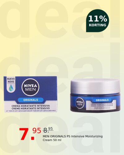 MEN ORIGINALS PS Intensive Moisturizing Cream 50 ml
