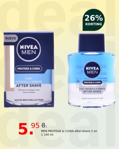 MEN PROTEGE & CUIDA after-shave 2 en 1 100 ml