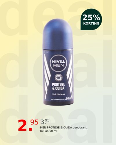 MEN PROTEGE & CUIDA deodorant roll-on 50 ml