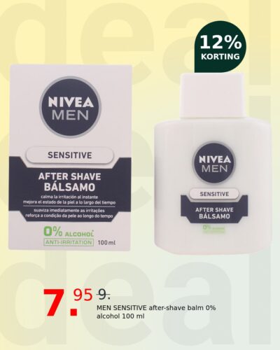 MEN SENSITIVE after-shave balm 0% alcohol 100 ml