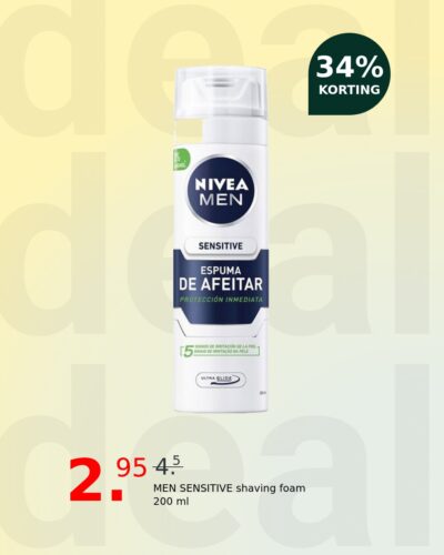 MEN SENSITIVE shaving foam 200 ml