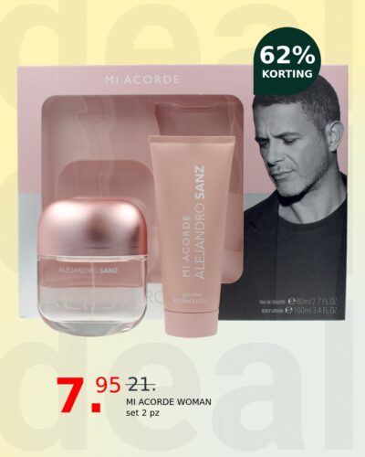 MI ACORDE WOMAN set 2 pz
