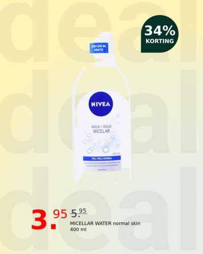 MICELLAR WATER normal skin 400 ml