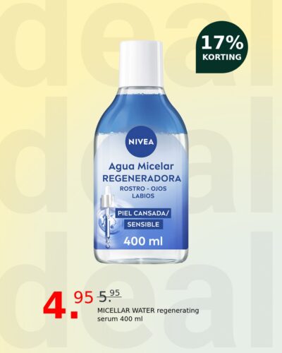 MICELLAR WATER regenerating serum 400 ml