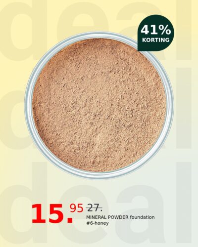 MINERAL POWDER foundation #6-honey