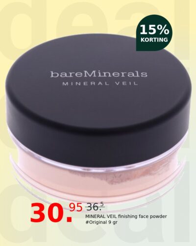 MINERAL VEIL finishing face powder #Original 9 gr