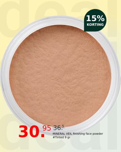 MINERAL VEIL finishing face powder #Tinted 9 gr