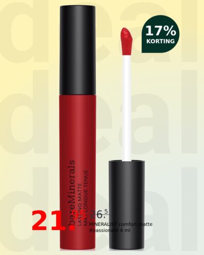 MINERALIST comfort matte #passionate 4 ml