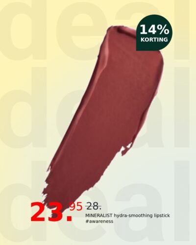 MINERALIST hydra-smoothing lipstick #awareness