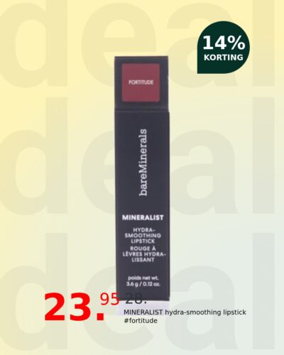 MINERALIST hydra-smoothing lipstick #fortitude