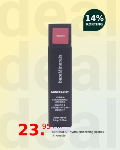 MINERALIST hydra-smoothing lipstick #honesty