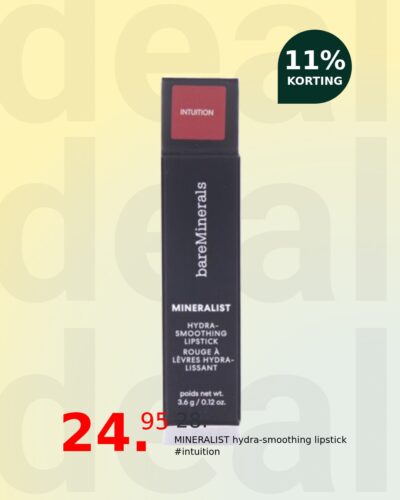 MINERALIST hydra-smoothing lipstick #intuition