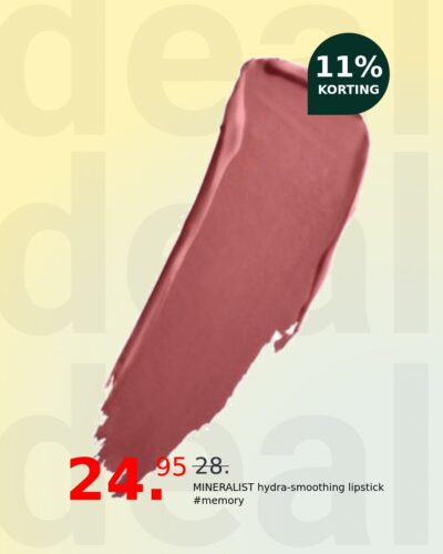 MINERALIST hydra-smoothing lipstick #memory