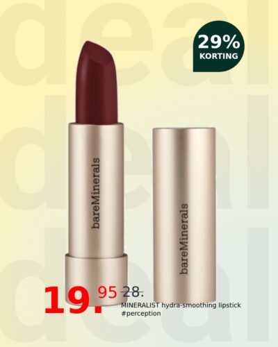 MINERALIST hydra-smoothing lipstick #perception