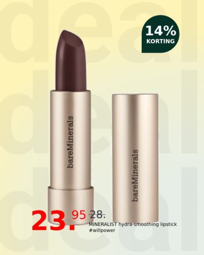 MINERALIST hydra-smoothing lipstick #willpower