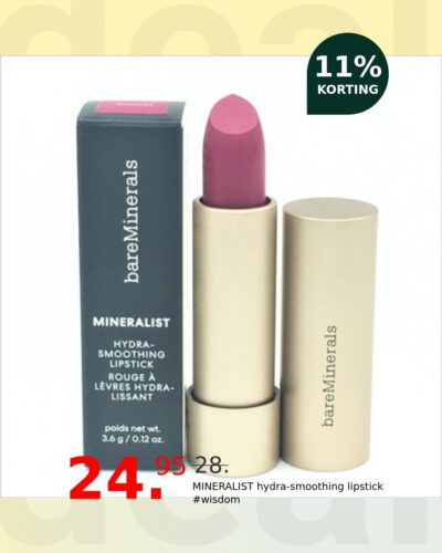 MINERALIST hydra-smoothing lipstick #wisdom