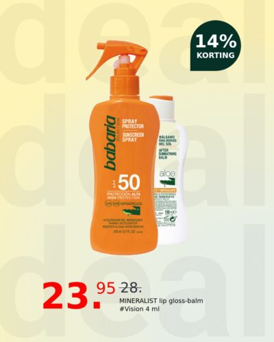 MINERALIST lip gloss-balm #Vision 4 ml