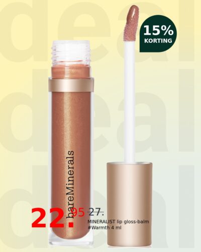 MINERALIST lip gloss-balm #Warmth 4 ml