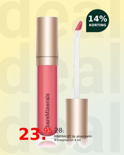 MINERALIST lip gloss-balm #imagination 4 ml