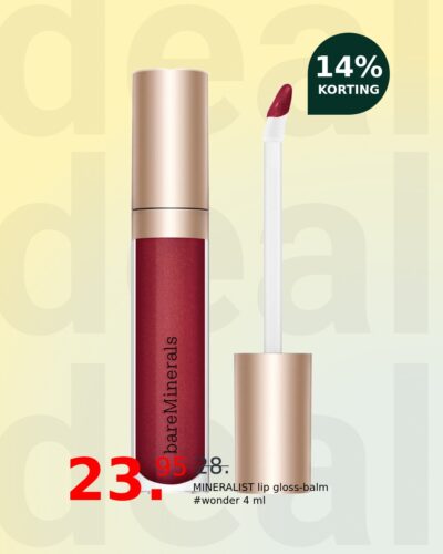 MINERALIST lip gloss-balm #wonder 4 ml